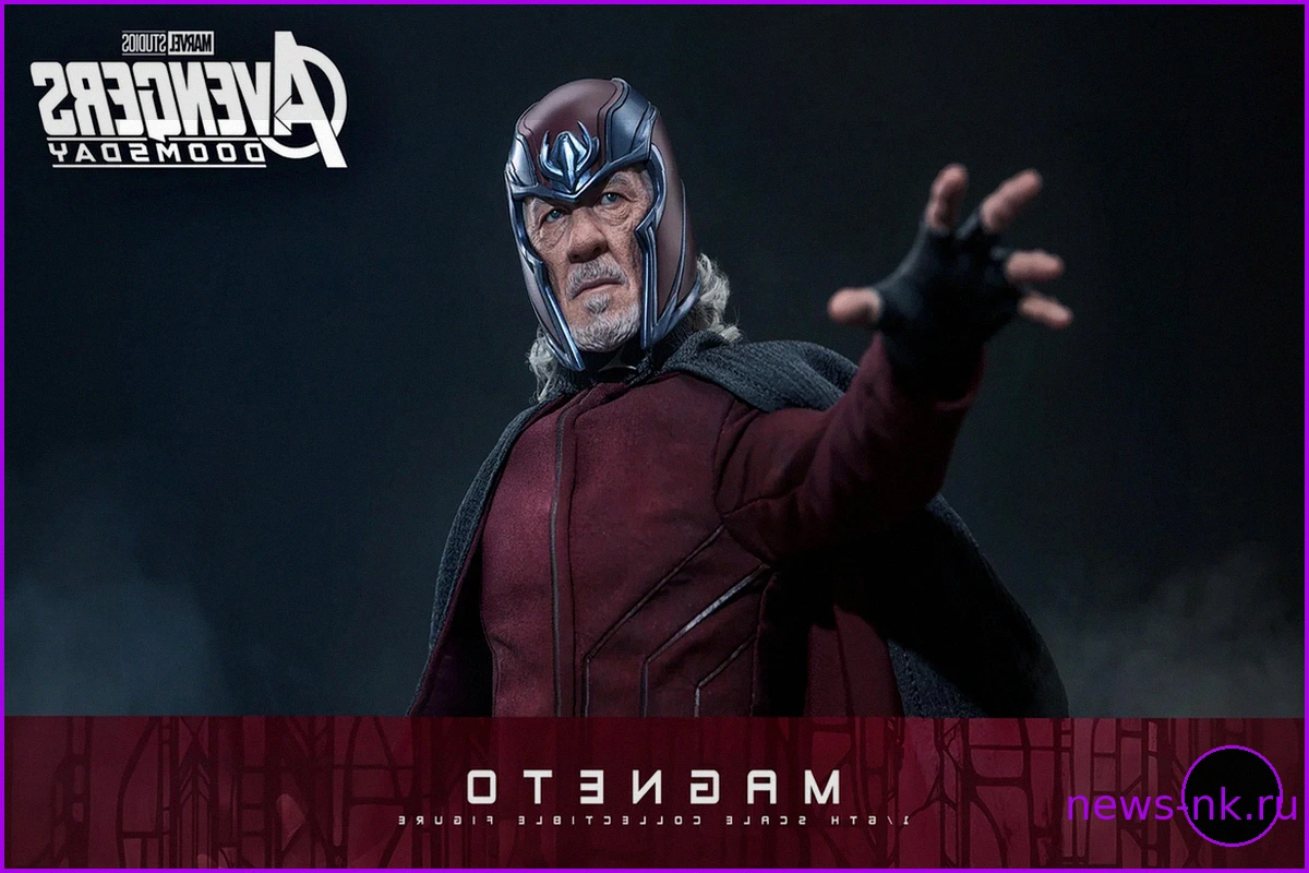 Новая фигурка Hot Toys: Магнето из "Avengers: Doomsday" — воплощение мутанта мечты