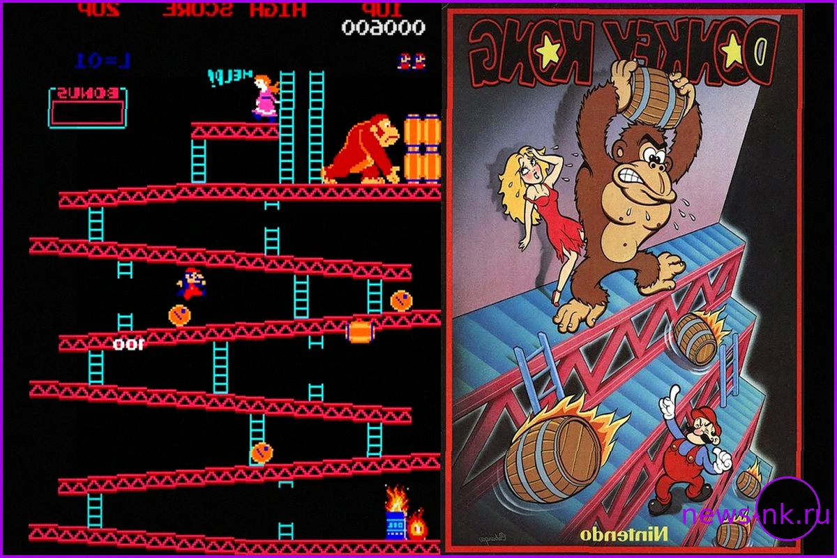 LEGO Donkey Kong Arcade: Собираем легендарный автомат Nintendo