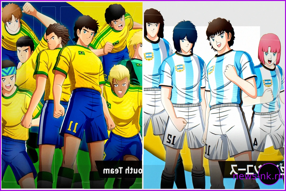 Captain Tsubasa 2: World Fighters представит Аргентину и Бразилию